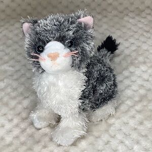 Ty Beanie Baby Cricket the Cat 2008 5in Plush Cat Stuffed Animal 🐈‍⬛